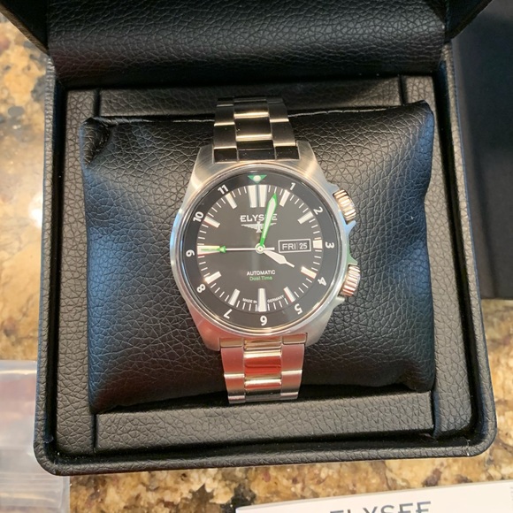 Elysee Men’s Dual Timer 87001 Watch - Picture 2 of 8